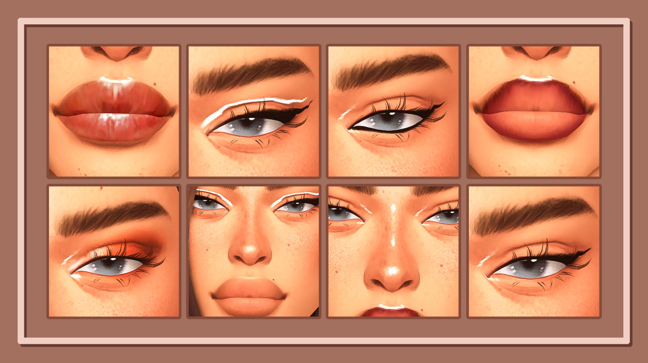 Sims4 Game makeup