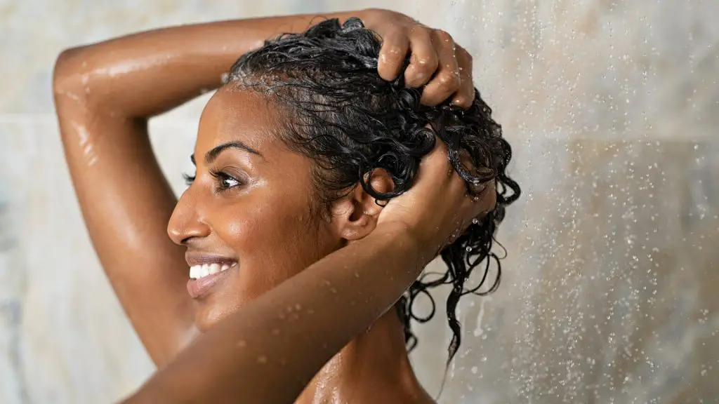 Damaged hair - wash it first